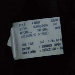 John Varvatos Grey Checkered Wool Trousers XL