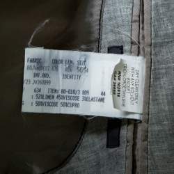John Varvatos Grey Slub Linen Tailored Blazer XXL