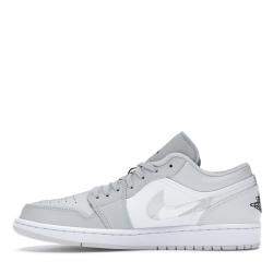Nike Jordan 1 Low White Camo Sneakers US Size 7Y EU Size 40