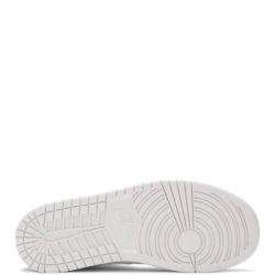 Pre Owned Nike Jordan 1 Mid Grey Camo Sneakers US Size 9.5 EU Size 43