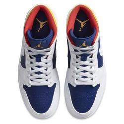 Nike Jordan 1 Mid Laser Orange EU Size 42 US Size 8.5