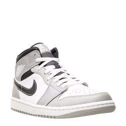 Jordan 1 Mid Light Smoke Grey Anthracite Sneakers Size US 9.5 (EU 43)