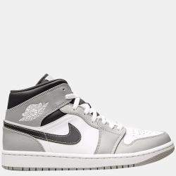 Jordan 1 Mid Light Smoke Grey Anthracite Sneakers Size US 9.5 (EU 43)