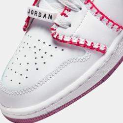 Jordan 1 Low White Light Bordeaux Sneakers Size US 7 (EU 40)