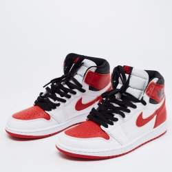 Air Jordan 1 Retro Multicolor Leather High Top Chicago Sneaker Size 42.5 