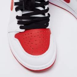 Air Jordan 1 Retro Multicolor Leather High Top Chicago Sneaker Size 42.5 