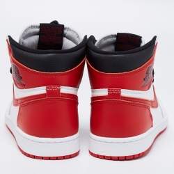 Air Jordan 1 Retro Multicolor Leather High Top Chicago Sneaker Size 42.5 