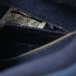 مملوكة مسبقًا حذاء رياضي جوردان 5 ريترو أزرق/برونزي جلد مقاس 43 هاي توب