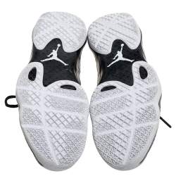 Air Jordan Black/White  Fly Over Basket Sneakers Size 44.5