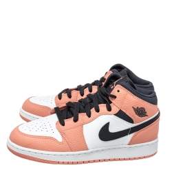 Air Jordan 1 Mid Pink Quartz Sneakers Size 39