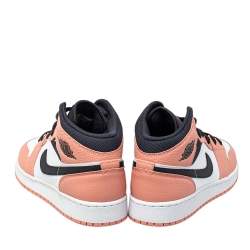 Air Jordan 1 Mid Pink Quartz Sneakers Size 39