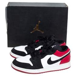 Air Jordan 1 Low Red/Black GS Sneakers Size 38.5