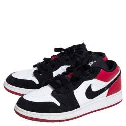 Air Jordan 1 Low Red/Black GS Sneakers Size 38.5