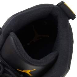 Jordan 12 Retro Black/Yellow University Gold Sneakers Size 47
