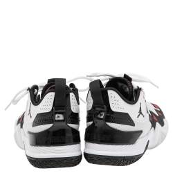 Nike Jordan White/Black/University Red Westbrook One Take Sneakers Size 42.5