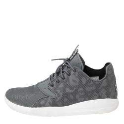 Air Jordan Grey Mesh Eclipse Lace Up Sneaker Size 43