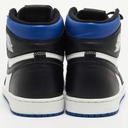 Air Jordan Multicolor Leather jordan 1 Retro High Royal Sneakers Size 45.5