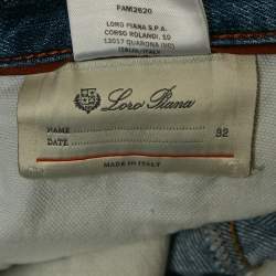 مملوكة م�سبقًا بنطلون جينز فيورو بيانا دينيم أزرق نحيف مقاس صغير (32 بوصة)