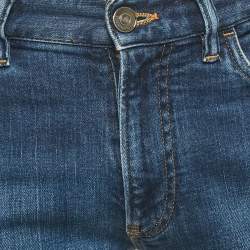 مملوكة مسبقًا بنطلون جينز فيورو بيانا دينيم أزرق نحيف مقاس صغير (32 بوصة)