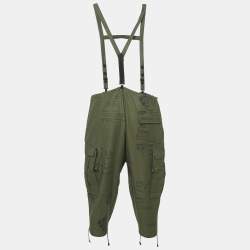 مملوكة مسبقًا Junya Watanabe Cotton Comme des Garçons x Jean-Michel Basquiat Cropped Pants S