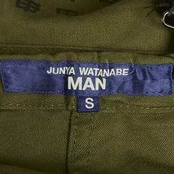 مملوكة مسبقًا Junya Watanabe Cotton Comme des Garçons x Jean-Michel Basquiat Cropped Pants S