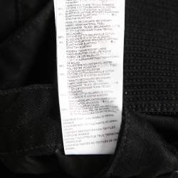 Pre Owned Just Cavalli Black Denim Stitch Detail Jeans M Waist 33"