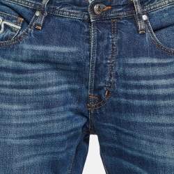 Just Cavalli Blue Denim Regular Fit Jeans M/Waist 36"