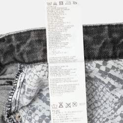 Just Cavalli Grey Cotton Slim Fit Jeans S