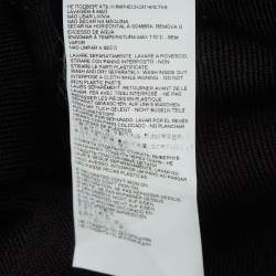 Pre Owned Just Cavalli Black SKull Printed Cotton Knit Jumper L