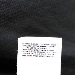 Pre Owned Just Cavalli Black Cotton Trim Detail Blazer L