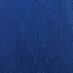 Pre Owned Just Cavalli Blue Logo Embroidered Cotton Pique Polo T-Shirt M