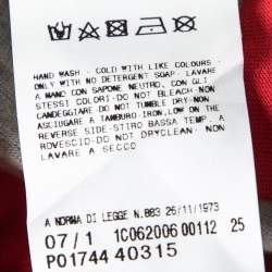 Pre Owned Just Cavalli Pink and Grey Striped Crew Neck T-Shirt XL