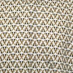 Pre Owned Just Cavalli Multicolor Printed Cotton Button Down Shirt XXL