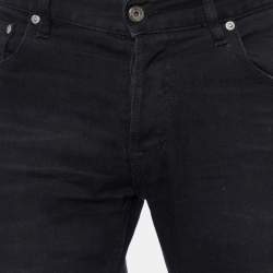 Pre Owned Just Cavalli Black Denim Super Slim Fit Jeans L