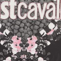 Just Cavalli Black Logo Print Stretch Cotton Fitted T-Shirt XXL