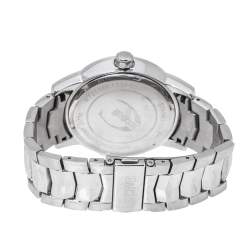 Pre Owned Just Cavalli Silver Stainless Steel R7253661115 Men's Wristwatch 41 mm