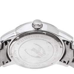 Pre Owned Just Cavalli Silver Stainless Steel R7253661115 Men's Wristwatch 41 mm