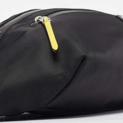 Pre Owned Karl Lagerfeld Black Nylon K/Pixel Belt Bag