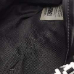 Pre Owned Karl Lagerfeld Black Nylon K/Pixel Belt Bag