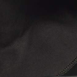 مملوكة مسبقًا Karl Lagerfeld Double Zip Black Leather Belt Bag