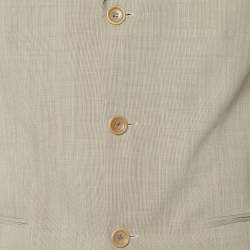 Kenzo Homme Beige Wool Tailored Suit XL