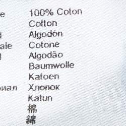 Pre Owned Kenzo Green Logo Flock Print Cotton Baseball Cap One Size