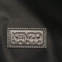 Pre Owned Kenzo Black Canvas Explore Backpack