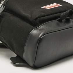 Pre Owned Kenzo Black Canvas Explore Backpack