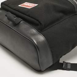 Pre Owned Kenzo Black Canvas Explore Backpack