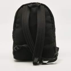 Pre Owned Kenzo Black Canvas Explore Backpack