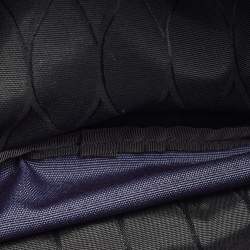 مملوكة مسبقًا Kenzo Navy Blue/White Nylon Tiger Embroidered Belt Bag