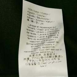 مملوكة مسبقًا Kenzo Black Graphic Print Cotton Boxy T-Shirt M