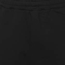 Kenzo Black Jersey Logo Print Short L