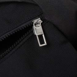 Pre Owned Kenzo Black Nylon Embroidered Tiger Backpack